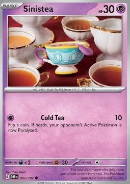 Obsidian Flames 097/197 Sinistea (Reverse Holo)