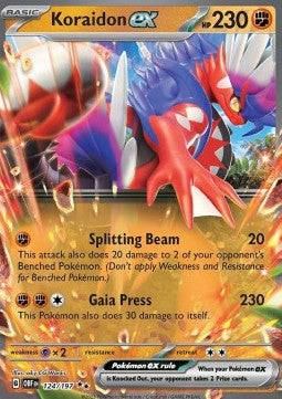 Obsidian Flames 124/197 Koraidon ex
