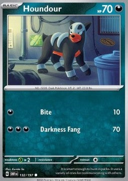 Obsidian Flames 132/197 Houndour