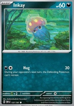 Obsidian Flames 137/197 Inkay (Reverse Holo)