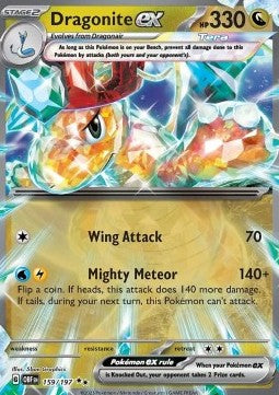 Obsidian Flames 159/197 Dragonite ex
