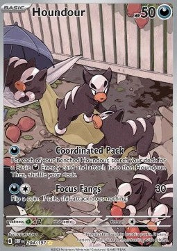 Obsidian Flames 204/197 Houndour