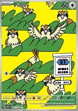 Obsidian Flames 207/197 Pidgey