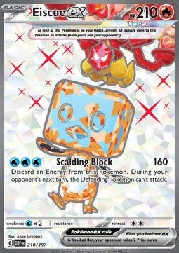 Obsidian Flames 210/197 Eiscue ex