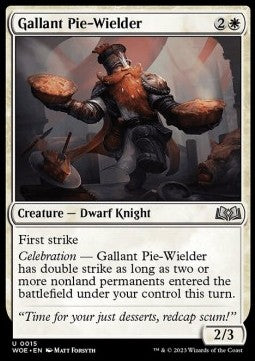 Wilds of Eldraine 0015 Gallant Pie-Wielder (Foil)