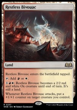 Wilds of Eldraine 0257 Restless Bivouac