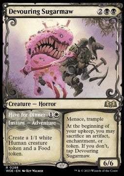 Wilds of Eldraine 0288 Devouring Sugarmaw