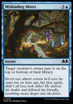 Wilds of Eldraine 0061 Misleading Motes