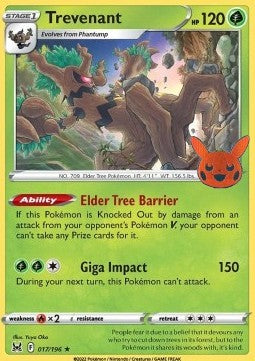 Trick or Trade 2023 LOR017 Trevenant (Holo)