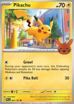 Trick or Trade 2023 PAL062 Pikachu (Holo)