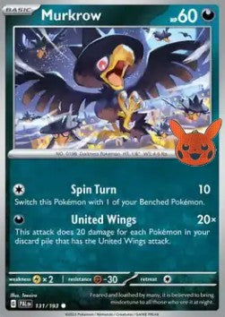Trick or Trade 2023 PAL131 Murkrow