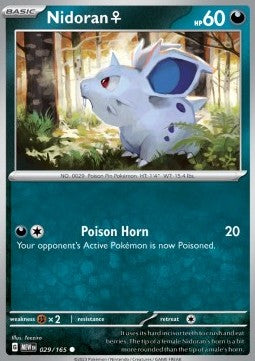Pokemon 151 029/165 Nidoran (F)
