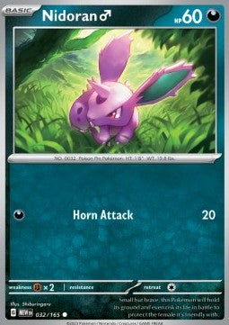 Pokemon 151 032/165 Nidoran