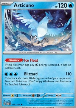 Pokemon 151 144/165 Articuno (Holo)