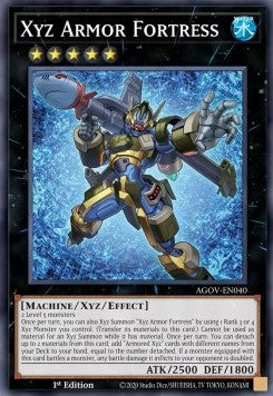 XYZ Armor Fortress (Super Rare)(AGOV-EN040)