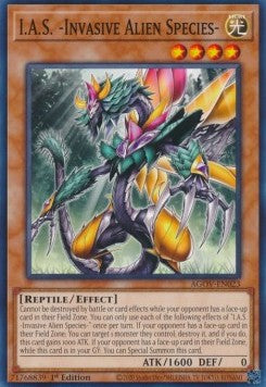 I.A.S. Invasive Alien Species (AGOV-EN023)