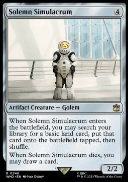 Doctor Who 0246 Solemn Simulacrum