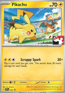 Scarlet & Violet Promo SVP101 Pikachu (Play Prize)