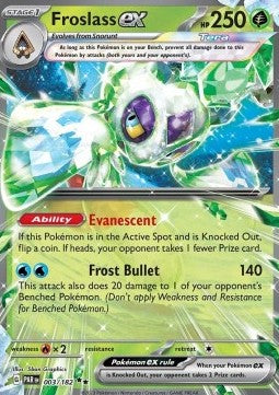 Paradox Rift 003/182 Froslass ex