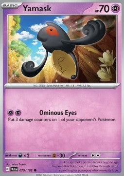 Paradox Rift 075/182 Yamask (Reverse Holo)