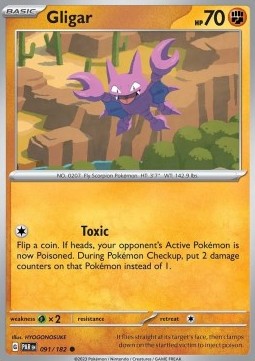 Paradox Rift 091/182 Gligar (Reverse Holo)