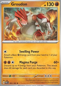 Paradox Rift 093/182 Groudon (Holo)