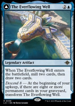 The Lost Caverns of Ixalan 0056 The Everflowing Well//The Myriad Pools (Foil)