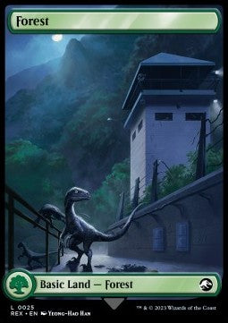 Jurassic World 0025 Forest (Foil)