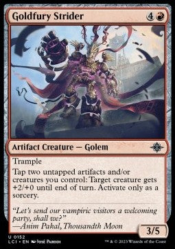 The Lost Caverns of Ixalan 0152 Goldfury Strider
