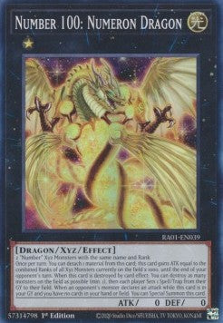 Number 100 Numeron Dragon (Super Rare)(RA01-EN039)