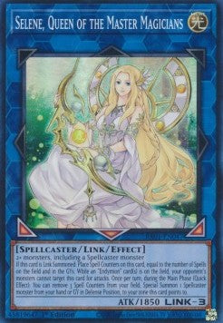 Selene, Queen of the Master Magicians (Super Rare)(RA01-EN047)