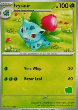 My First Battle Ivysaur