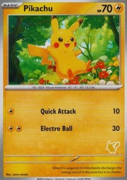 My First Battle Pikachu