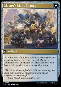 The Lost Caverns of Ixalan 0233 Master's Guide-Mural//Master's Manufactory