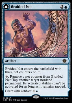 The Lost Caverns of Ixalan 0047 Braided Net//Braided Quipu