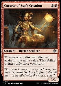 The Lost Caverns of Ixalan 0141 Curator of Sun's Creation