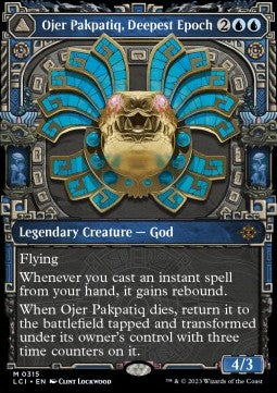 The Lost Caverns of Ixalan 0315 Ojer Kaslem, Deepest Epoch//Temple of Cyclical Time (Foil)