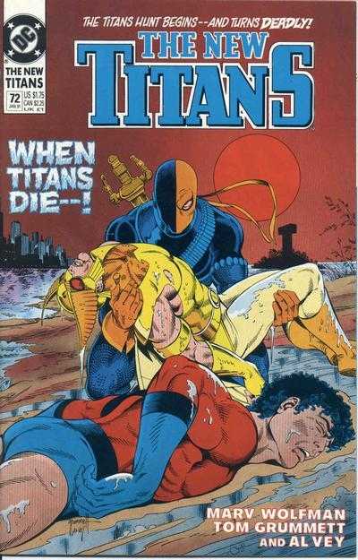 New Titans #72 DC Comics (1988)