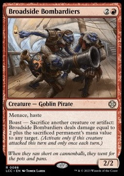 The Lost Caverns of Ixalan Commander 0086 Broadside Bombardiers