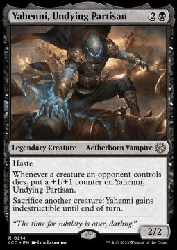 The Lost Caverns of Ixalan Commander 0214 Yahenni, Undying Partisan