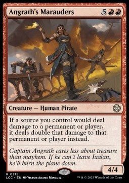 The Lost Caverns of Ixalan Commander 0215 Angrath's Marauders