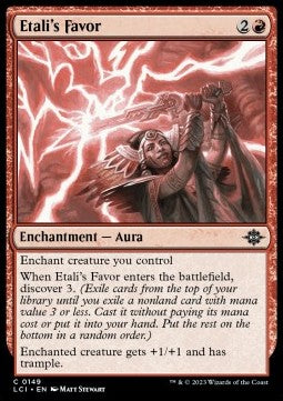 The Lost Caverns of Ixalan 0149 Etali's Favor (Foil)