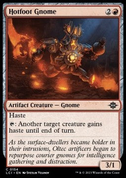 The Lost Caverns of Ixalan 0154 Hotfoot Gnome (Foil)