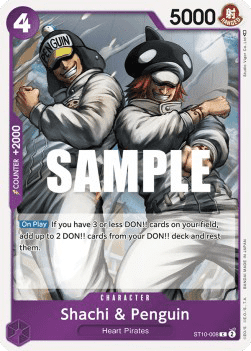 The Three Captains ST10-008 Shachi & Penguin