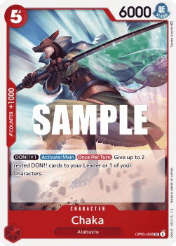 Awakening of the New Era OP05-008 Chaka