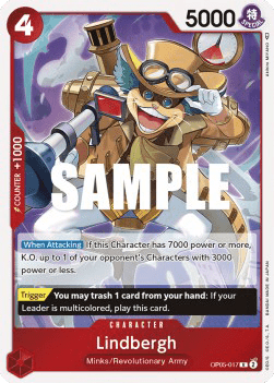 Awakening of the New Era OP05-017 Lindbergh (Foil)