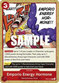 Awakening of the New Era OP05-018 Emporio Energy Hormone