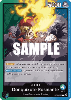 Awakening of the New Era OP05-022 Donquixote Rosinante