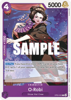 Awakening of the New Era OP05-063 O-Robi