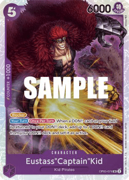 Awakening of the New Era OP05-074 Eustass "Captain" Kid (Foil)